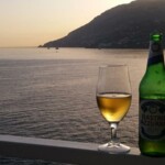 Relaxing on the blacony of our hotel room