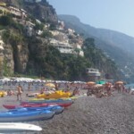 Beach front at Positano