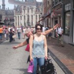 She's behind you.. (no she really is behind you)