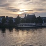 Sunset in Maastricht. Peaceful.