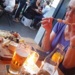 Ahh, you spotted me tucking into the food I said I didn't want. But now its here I'll just eat it all up. Love you nan x