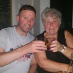 Rosy cheeks. Kerching! Happy daze.