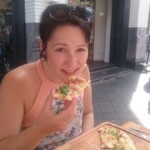 Pizza in Maastricht. Thin, crispy and very delicious.