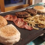 These burgers were ready in about 5 minutes.