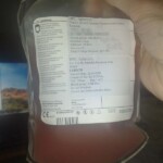 This is what a bag of some other persons bone marrow looks like.