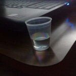 Medical cocaine mouthwash. This was used to numb the mouth.