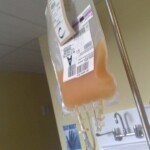 Platelet transfusion. These cells live in the blood and stop you bleeding out if you cut yourself.