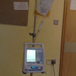 Another platelet transfusion almost done.