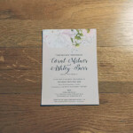 An evening invitation.